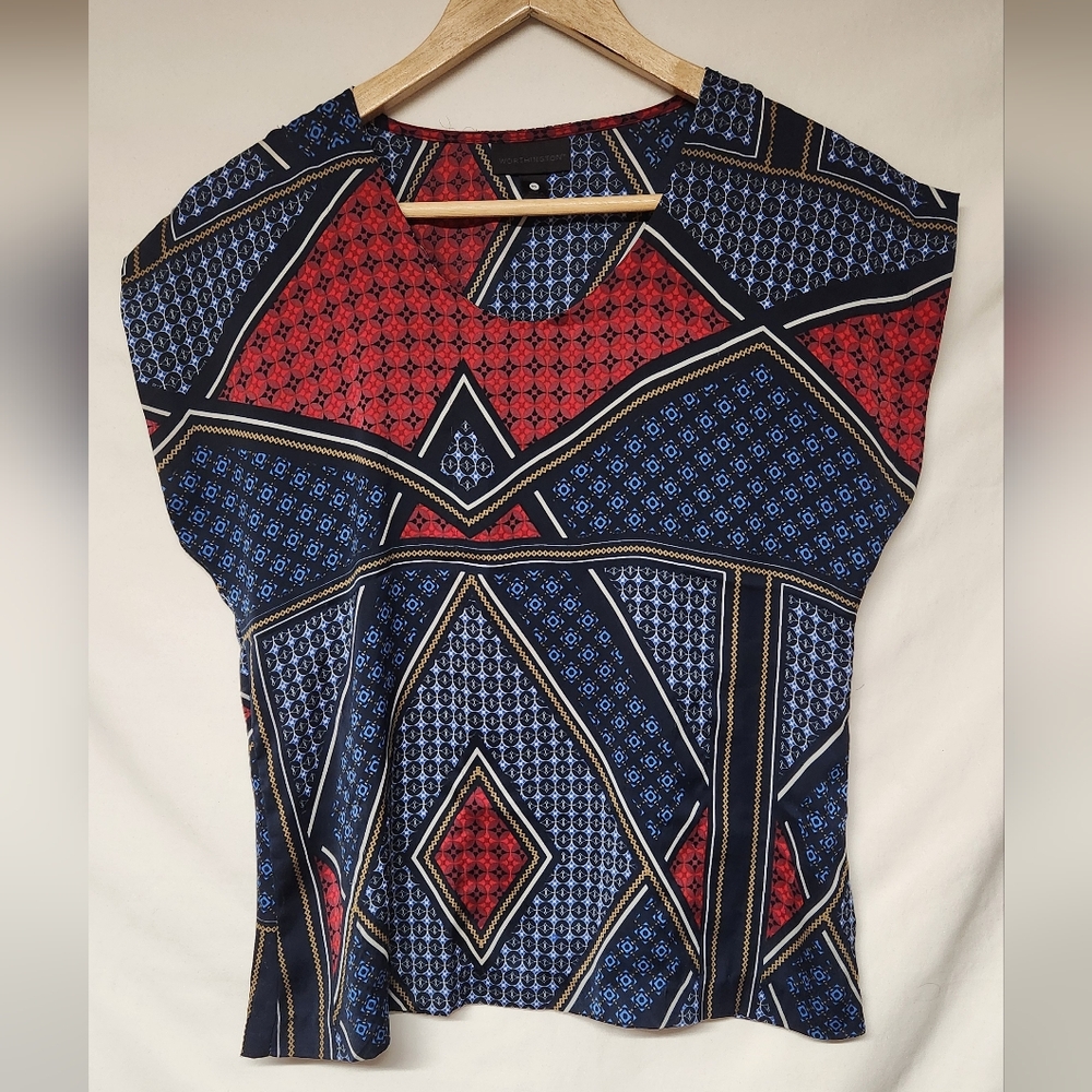 Cap Sleeve Blouse Size Small Petite